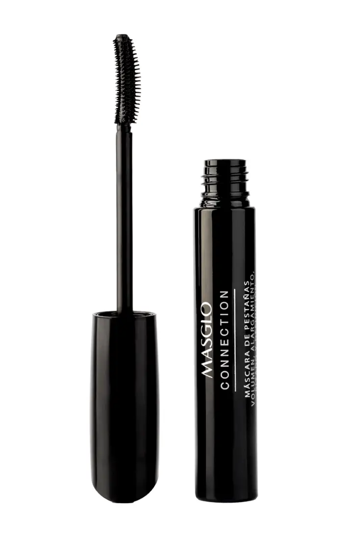 CONNECTION - PESTAÑINA A PRUEBA DE AGUA MASGLO COSMETICS 9 GR - TONO NEGRO