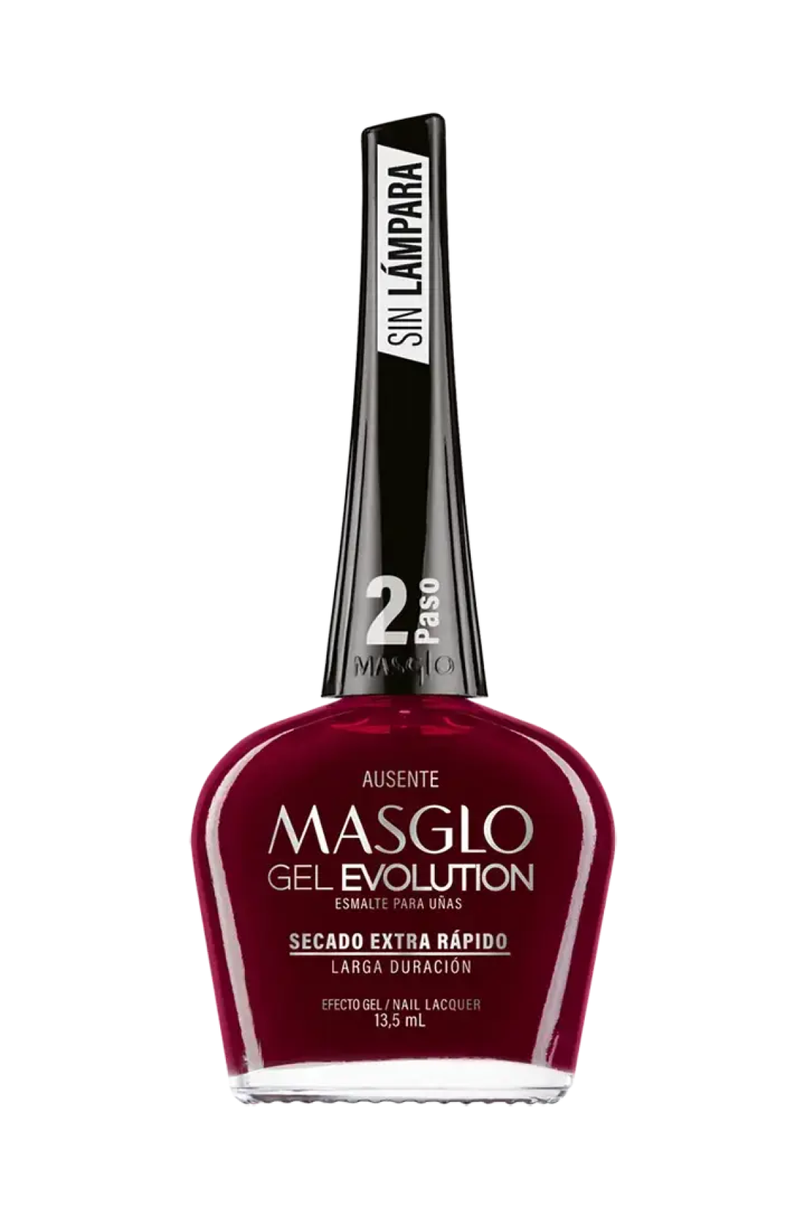 AUSENTE - ESMALTE GEL EVOLUTION EFECTO GEL MASGLO 13,5 ML CREMOSO - GAMA ROJO