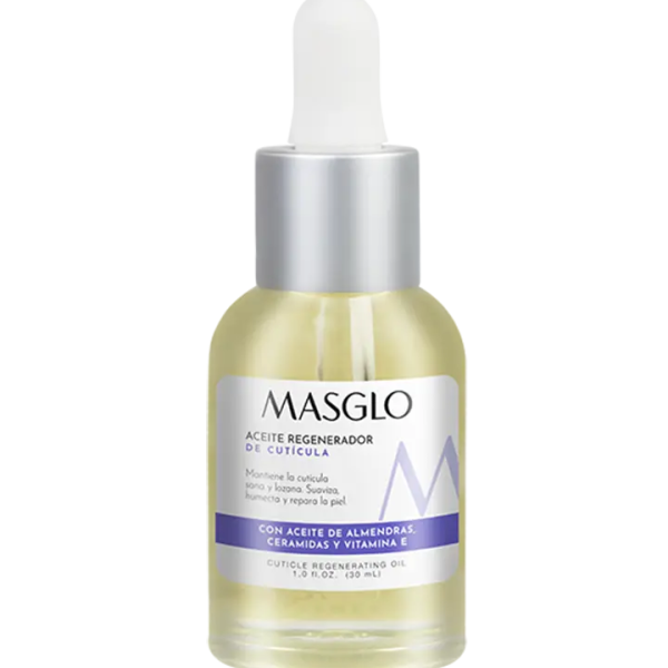 ACEITE REGENERADOR DE CUTICULA 30 ML MASGLO